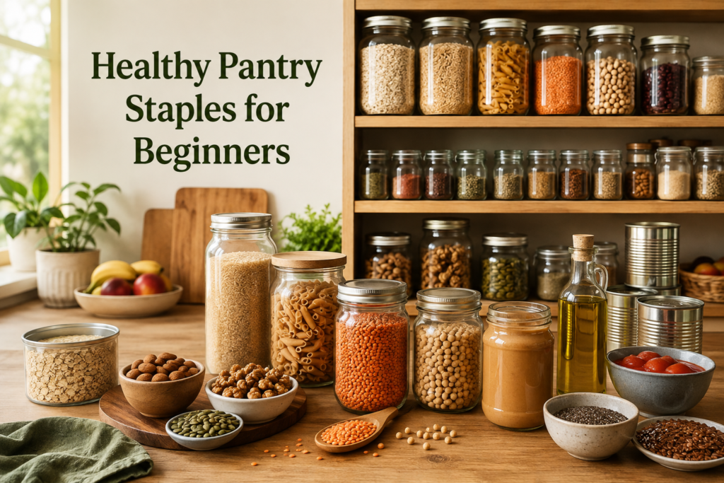 Healthy Pantry Staples for Beginners